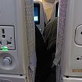機艙內座位有USB充電座.