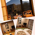山中湖畔旅館房間開窗即見富士山