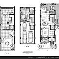 [楊梅埔心] 美居建設「美居森自在」(電梯透天) 2013-11-04 021 A13戶, B2-1F平面參考圖