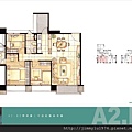 [頭份潤發] 日日欣建設「耕築」(大樓) 2014-05-26 002 A2,B2戶家配參考圖