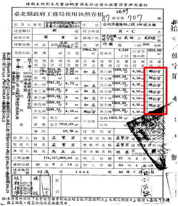 [人物專欄] 不動產週記03：小心踩到投資地雷004 使用執照圖片