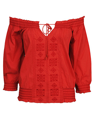 Trisha Peasant Top red.jpg