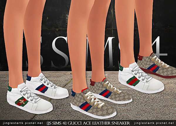 JS SIMS 4] Gucci Ace Leather Sneaker @ SIMS :: 痞客邦::