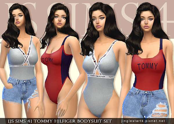 bodysuit tommy hilfiger