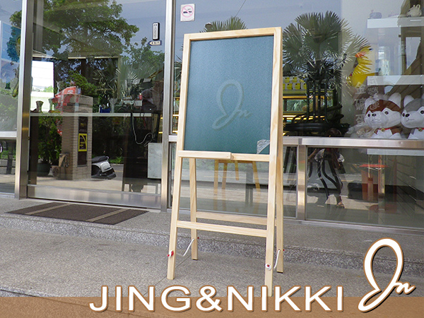 《JING&NIKKI》雙面黑板告示牌(B)