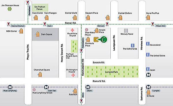 Grande Centre Point Ratchadamri MAP