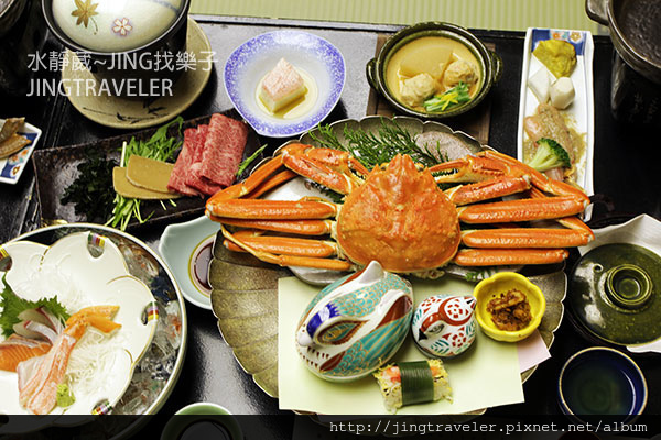 鳥取三朝溫泉岩崎樓松葉蟹溫泉會席料理3.jpg