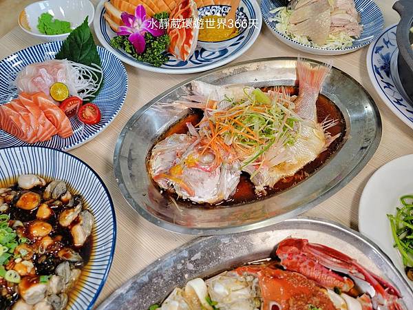 新北萬里海鮮餐廳丨鮮滿樓海鮮料理 自家漁船現流尚青萬里蟹、野柳活龍蝦、北海岸活海鮮@水靜葳環遊世界366天 (26).jpg