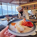 2024新開淡水捷運美食【明水然.樂】淡水無敵海景餐廳 高CP值無菜單頂級鐵板燒只要1600元起活龍蝦、日本A5和牛、現流魚通吃@水靜葳環遊世界366天 (45).jpg