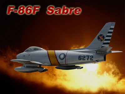F-86F 軍刀式戰鬥轟炸機  Sabre
