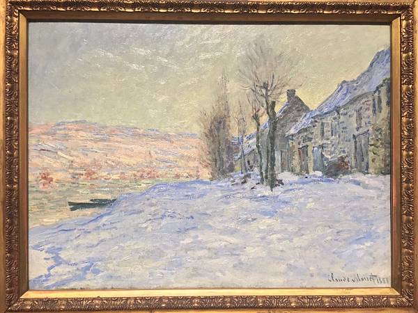 The National Gallery-Lavacourt under Snow