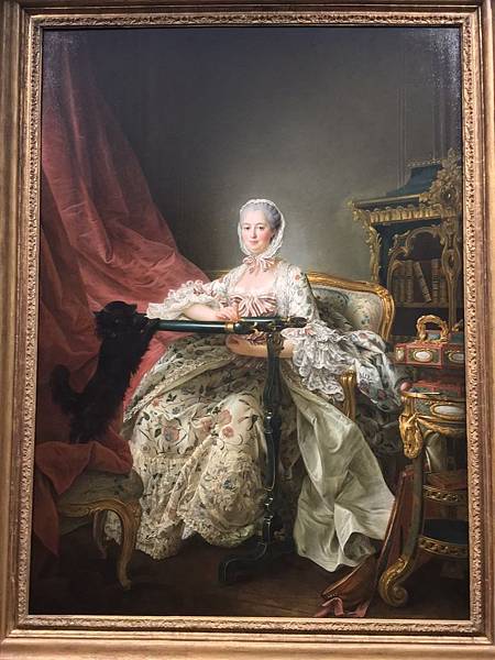 The National Gallery-Madame de Pompadour at her Tambour Frame