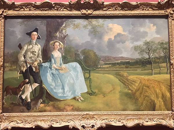 The National Gallery-Mr and Mrs Andrews