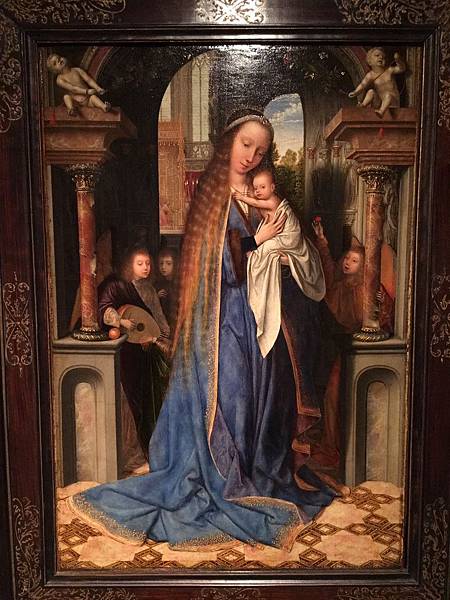 Courtauld Gallery-The Virgin and Child with Angels