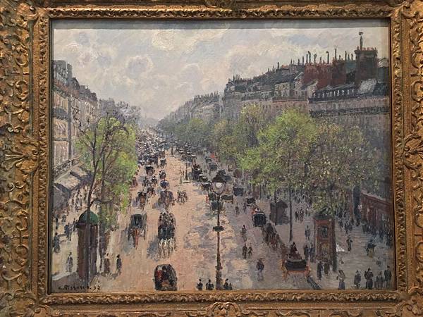 Courtauld Gallery-Boulevard Montmartre,Spring Morning