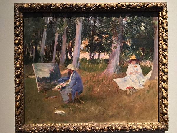 Tate Britain-Claude Monet Painting by the Edge of a Wood