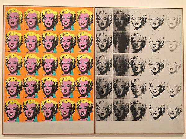 Tate Modern-Marilyn Diptych