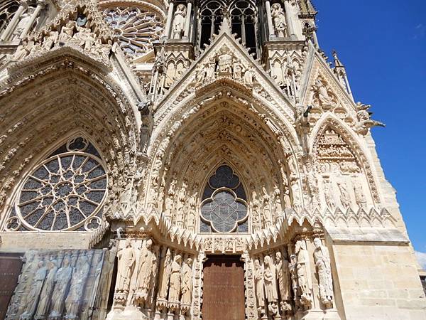 【法國%2F漢斯 Reims】Cathédrale Notre-Dame de Reims 漢斯聖母院