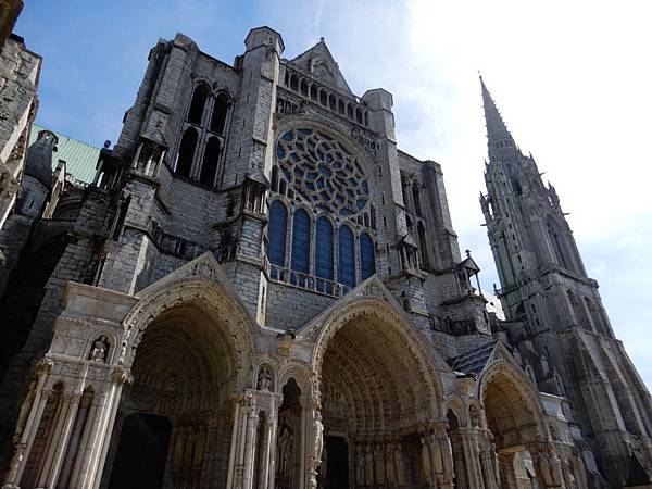 【法國%2F夏特 Chartres】Cathédrale Notre-Dame de Chartres 夏特大教堂