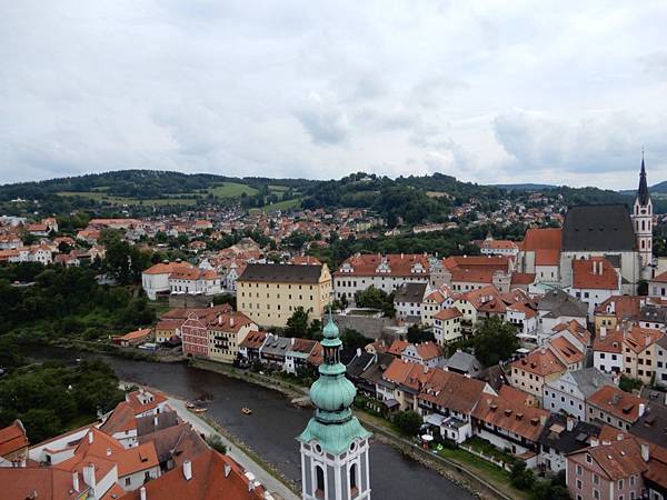 【捷克%2F契斯基庫倫洛夫 Český Krumlov】Český Krumlov Castle 庫倫洛夫城堡(城堡塔)