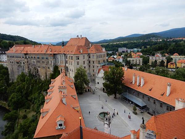 【捷克%2F契斯基庫倫洛夫 Český Krumlov】Český Krumlov Castle 庫倫洛夫城堡(城堡塔)