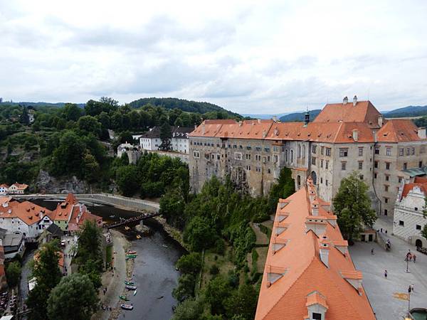 【捷克%2F契斯基庫倫洛夫 Český Krumlov】Český Krumlov Castle 庫倫洛夫城堡(城堡塔)