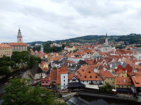 【捷克%2F契斯基庫倫洛夫 Český Krumlov】Český Krumlov Castle 庫倫洛夫城堡(觀景台)