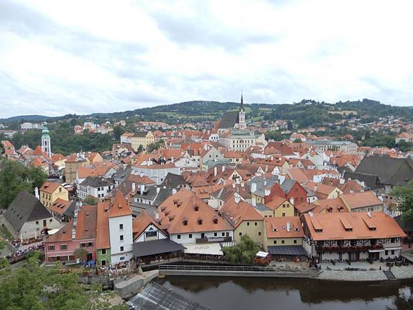 【捷克%2F契斯基庫倫洛夫 Český Krumlov】Český Krumlov Castle 庫倫洛夫城堡(觀景台)