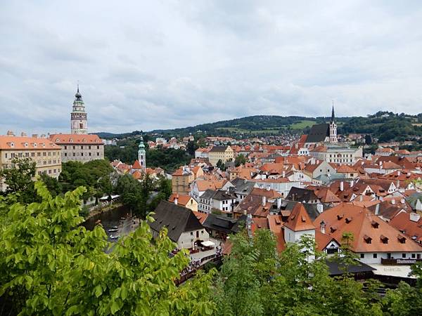 【捷克%2F契斯基庫倫洛夫 Český Krumlov】Český Krumlov Castle 庫倫洛夫城堡(觀景台)