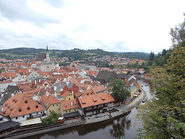 【捷克%2F契斯基庫倫洛夫 Český Krumlov】Český Krumlov Castle 庫倫洛夫城堡(觀景台)