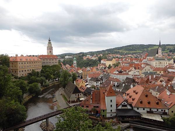 【捷克%2F契斯基庫倫洛夫 Český Krumlov】Český Krumlov Castle 庫倫洛夫城堡(觀景台)