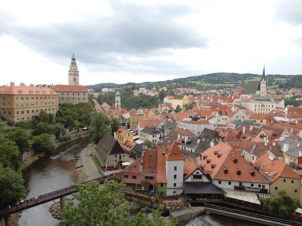 【捷克%2F契斯基庫倫洛夫 Český Krumlov】Český Krumlov Castle 庫倫洛夫城堡(觀景台)