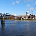 【英國/倫敦 London】聖保羅大教堂 St. Paul's Cathedral + 千禧橋 Millennium Bridge