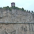 鳳凰嶺玻璃棧道上的觀雲台重陽閣
