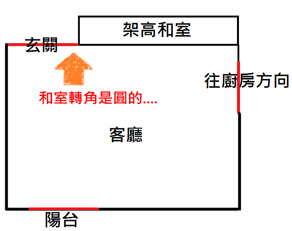 無縫抗潮-賓賓系列-山克拉峽谷121101A客廳和室圓角玄關1-基隆深澳坑路-超耐磨木地板.強化木地板.png