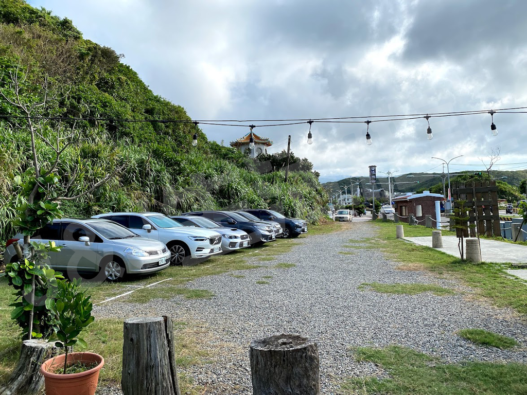 來海邊CAFE停車場