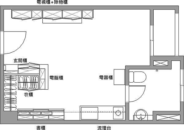 02 平面圖配置 10坪小套房超強收納規劃設計 熟資女的小生活 痞客邦 02 平面圖配置 10坪小套房超強收納規劃設計 熟資女的小生活 痞客邦