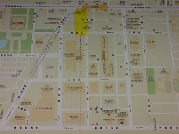 市府連通道示意圖