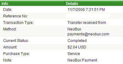 NeoBux payment proof_20081107.png