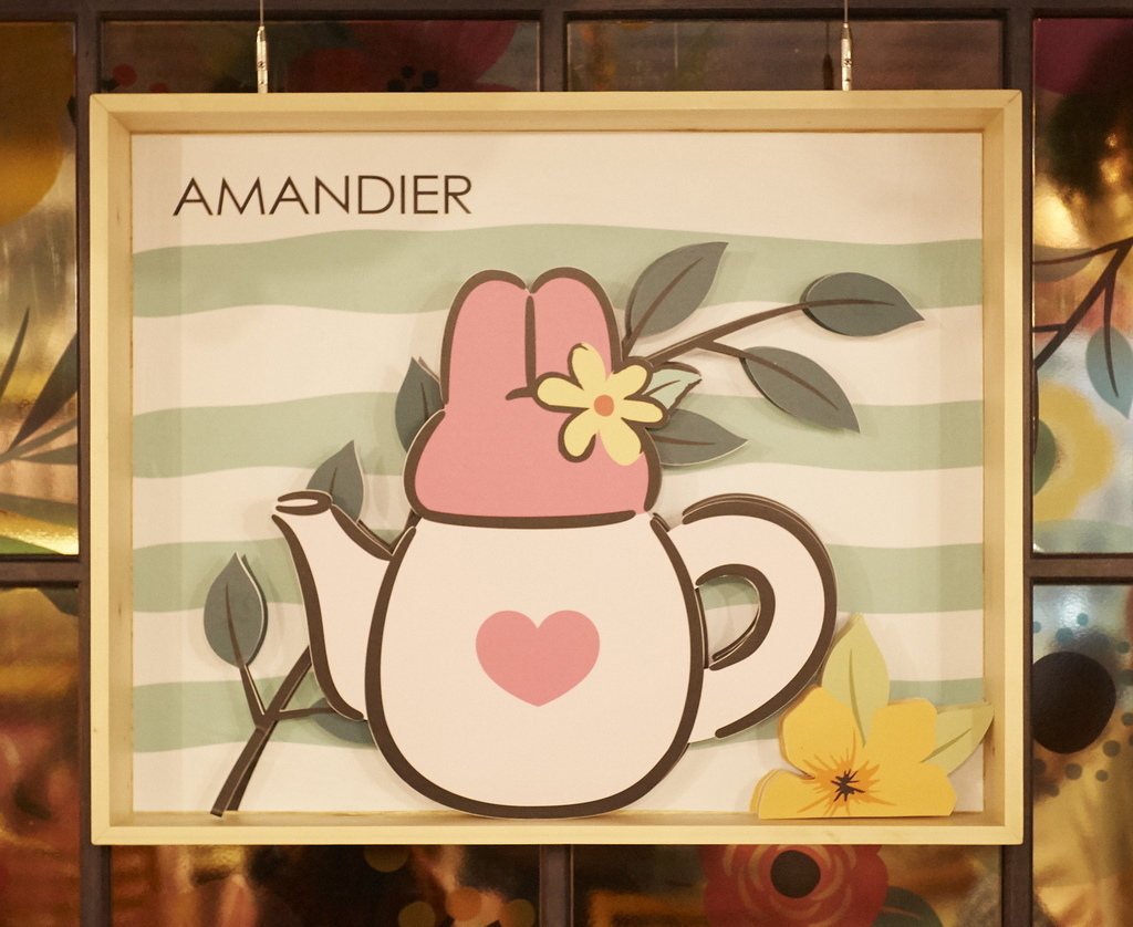 My Melody X Amandier 美樂蒂花草風期間限定咖啡廳