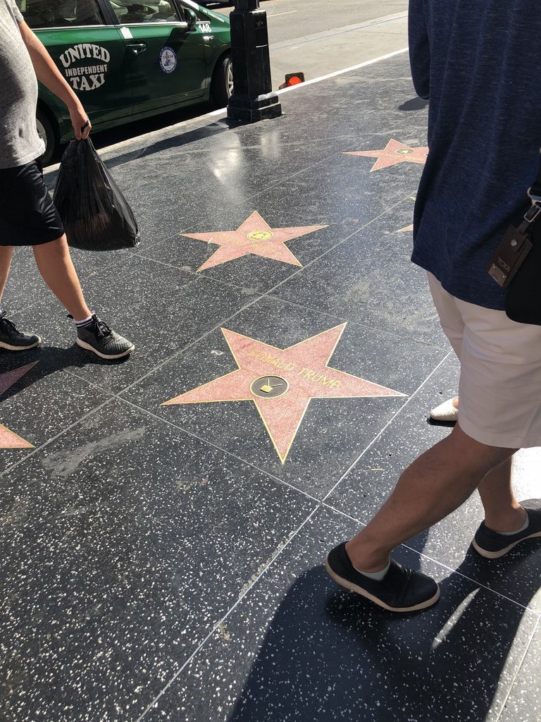 .Hollywood Walk of Fame