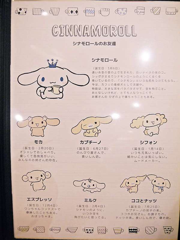 日本 東京 新宿美食 主題餐廳 Cinnamoroll Cafe シナモロールカフェ Dream Scenery 痞客邦