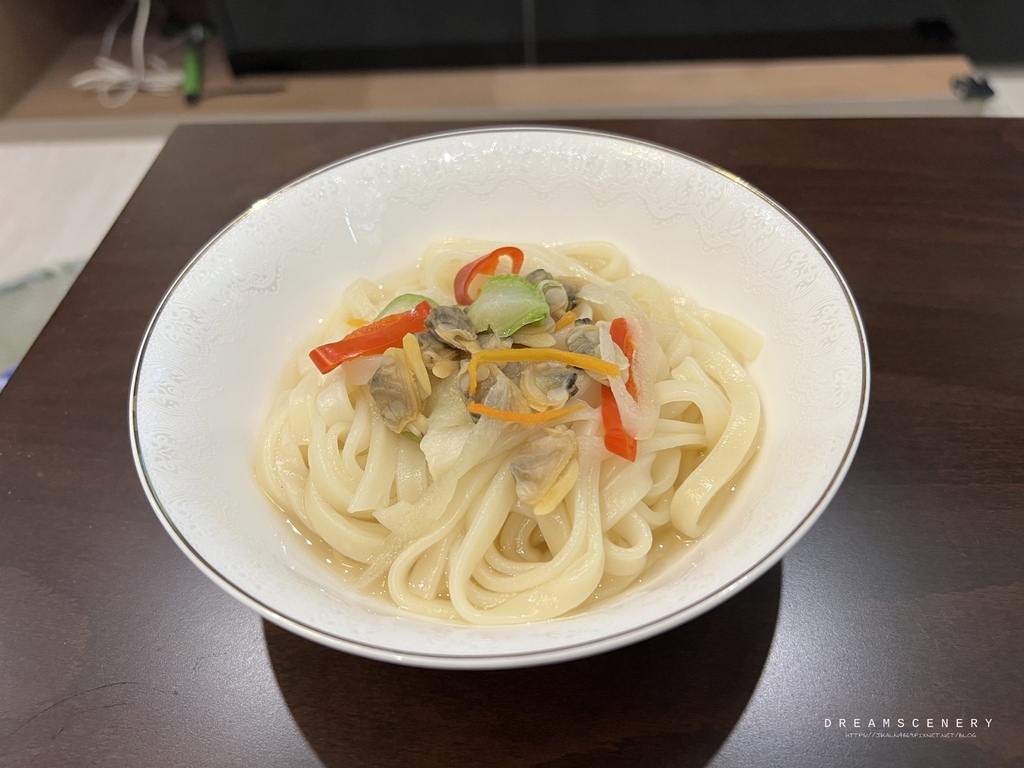 韓式蛤蜊湯麵