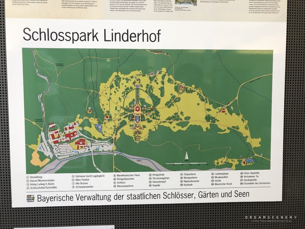 Lindenhof- Schloss Linderhof 維西路德二世皇宮