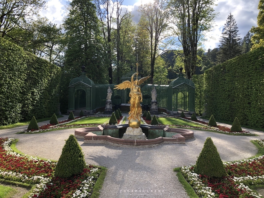 Lindenhof- Schloss Linderhof 維西路德二世皇宮