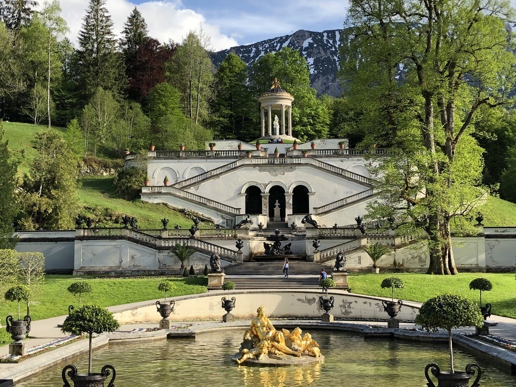 Lindenhof- Schloss Linderhof 維西路德二世皇宮