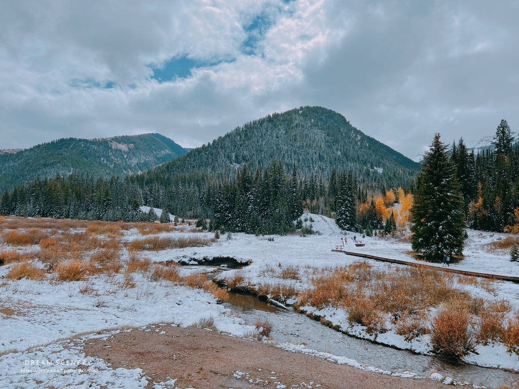 【美國-Utah】 楓葉雪景一條路完成│Storm Moun