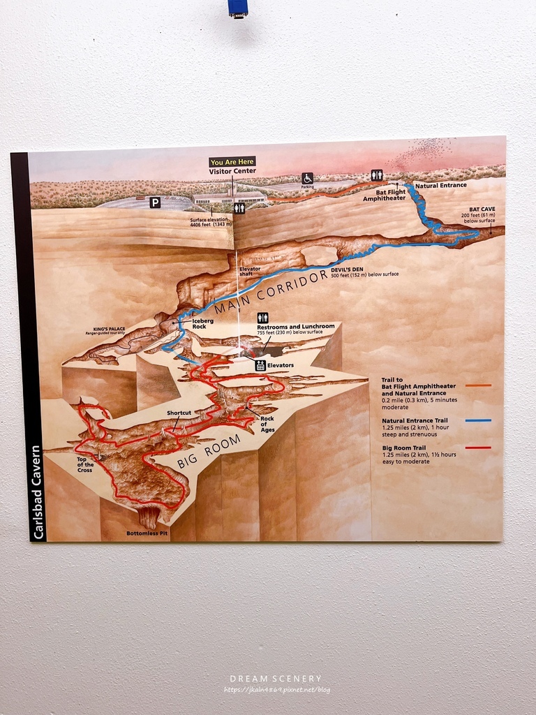 卡爾斯巴德洞窟國家公園 Carlsbad Caverns National Park