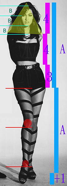 女模身裁比例的奧秘.jpg 女模身裁比例的奧秘.jpg