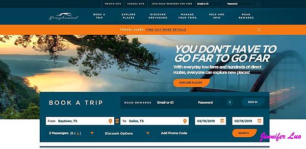 【享遊】美國德州交通番外篇－上網找灰狗（Greyhound 